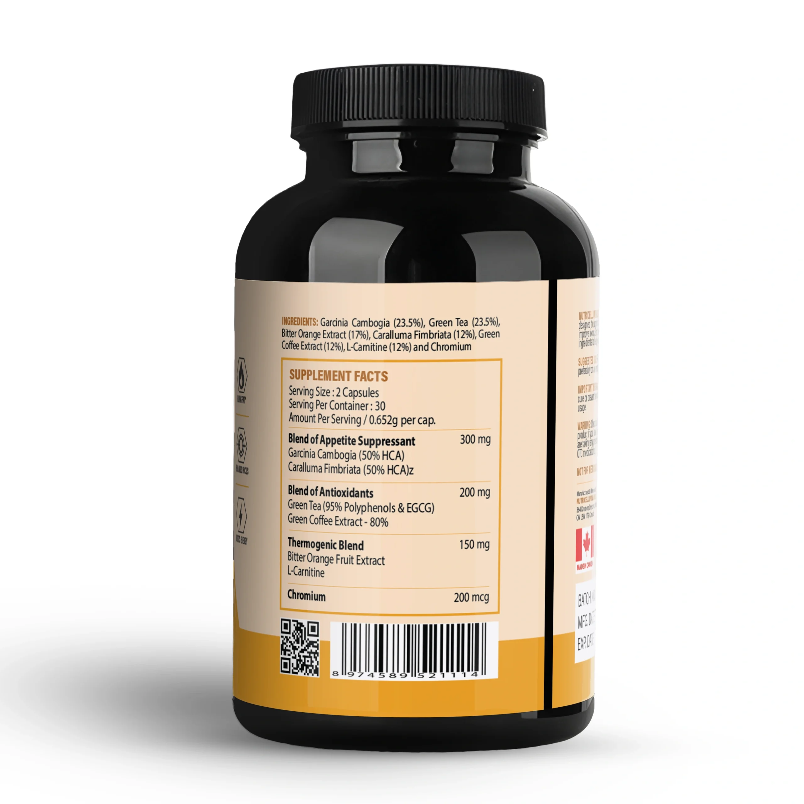Burn X Fat | Fat Burner | 60 Capsules - Image 3