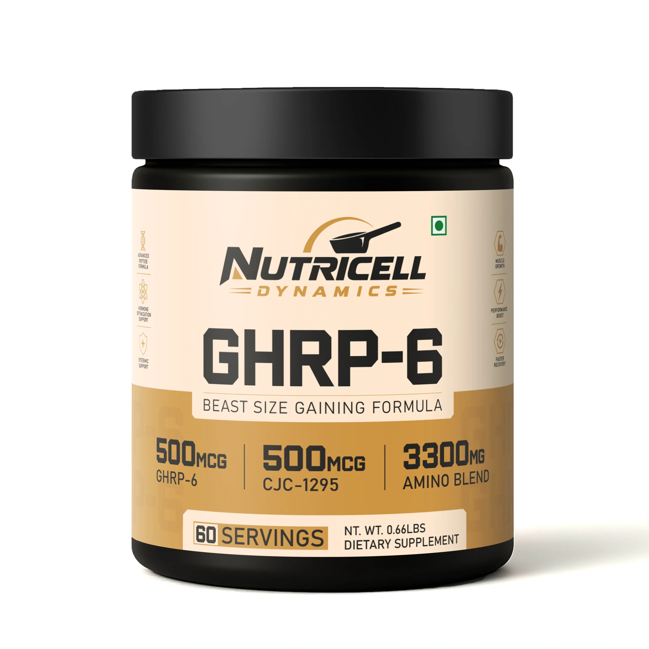GHRP-6 | Beast Size Gaining Formula | 0.66 lbs