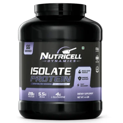Nutricell Dynamics Isolate Whey Protein 4.4 lbs